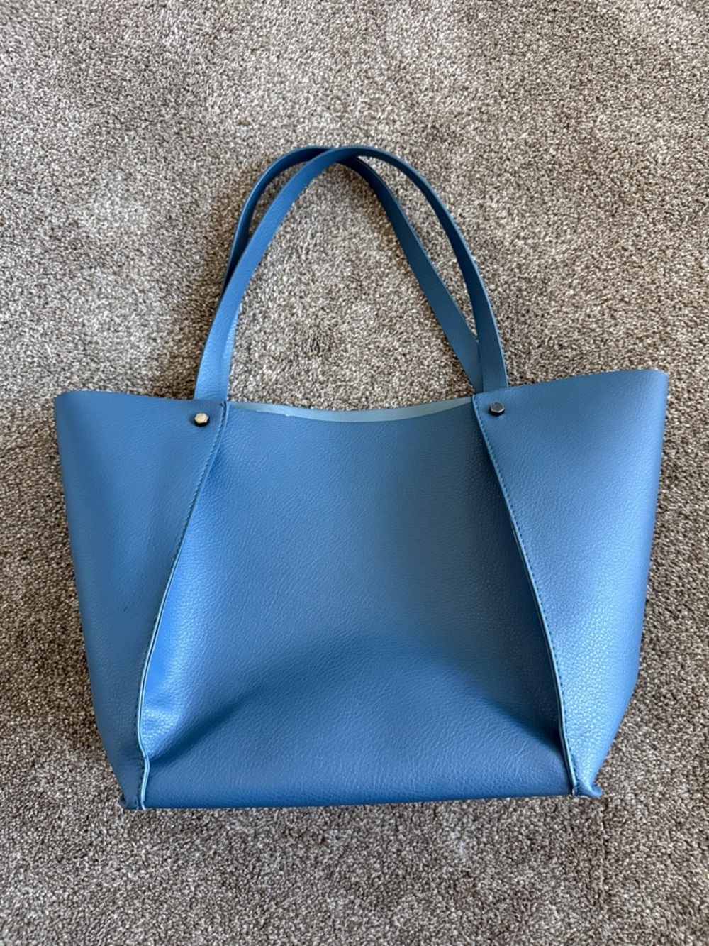 Neiman Marcus faux vegan Leather Tote Bag